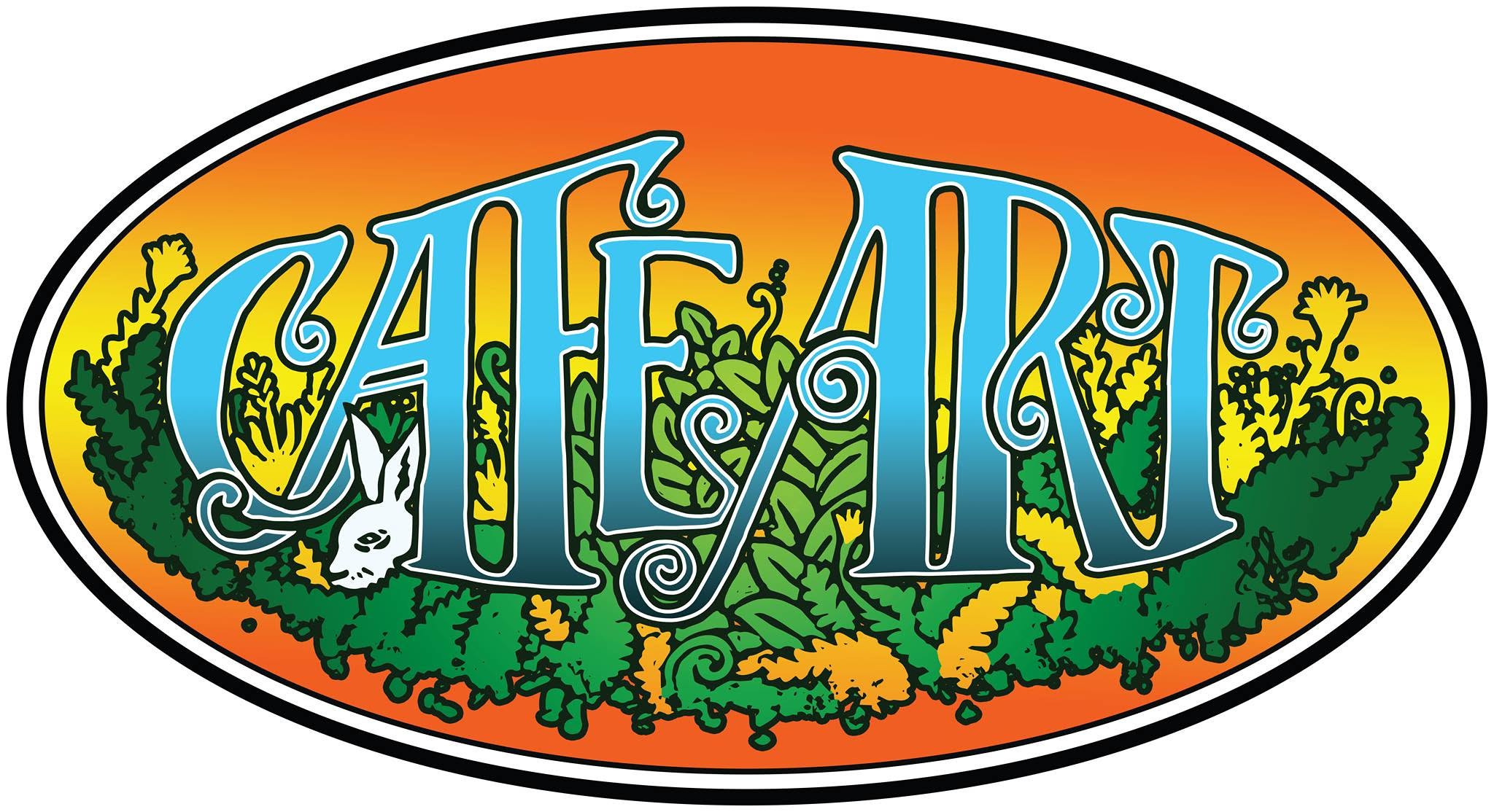 Cafe Art's illustrated Facebook cover artwork
